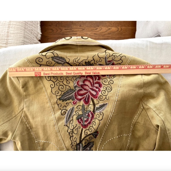 PAPARAZZI Embroidered Cotton Coat - XL - Picture 10 of 16